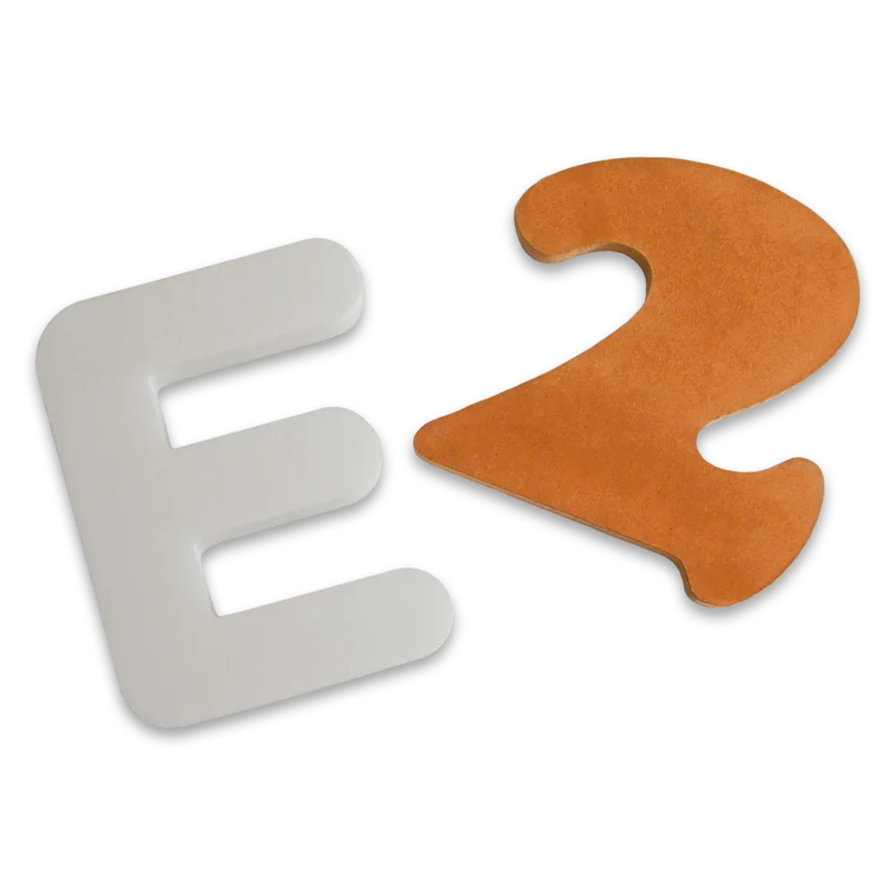 Letras Corporeas por m2