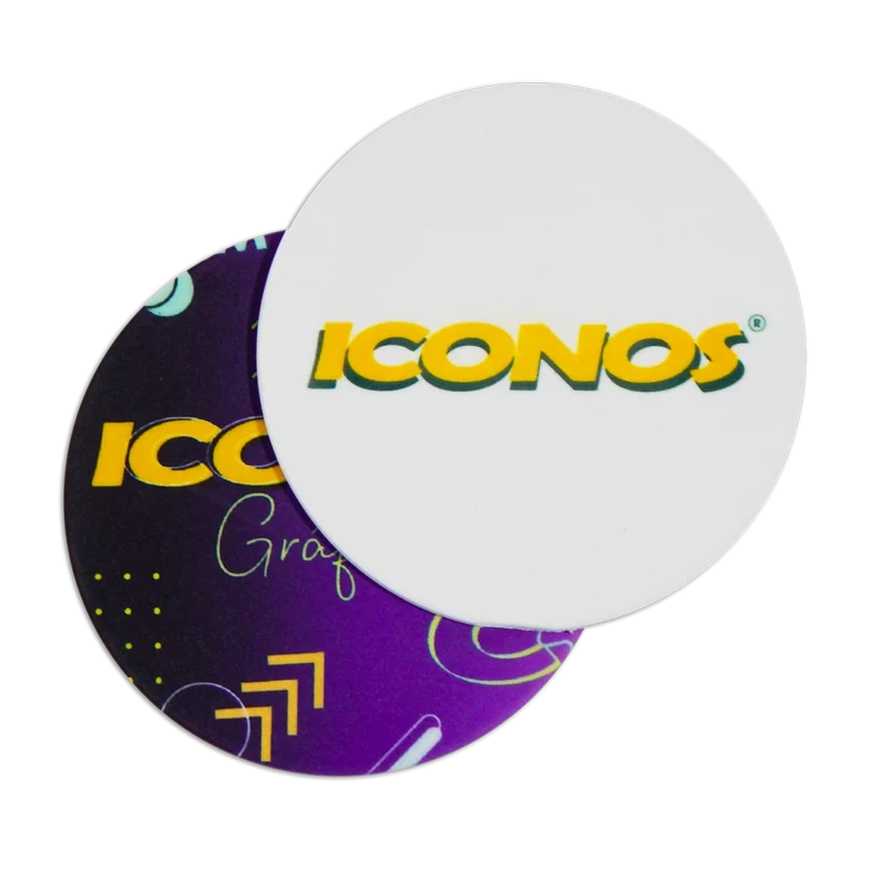 Posavasos circular plástico 1