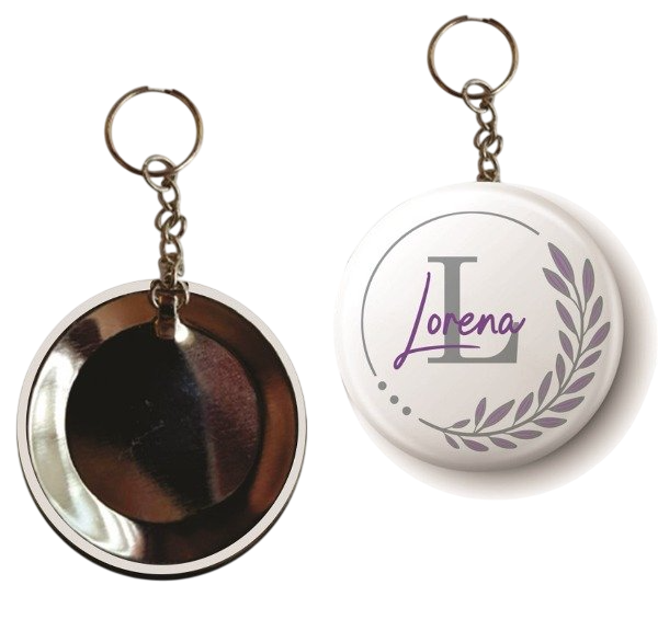 Llaveros Pin - Botón